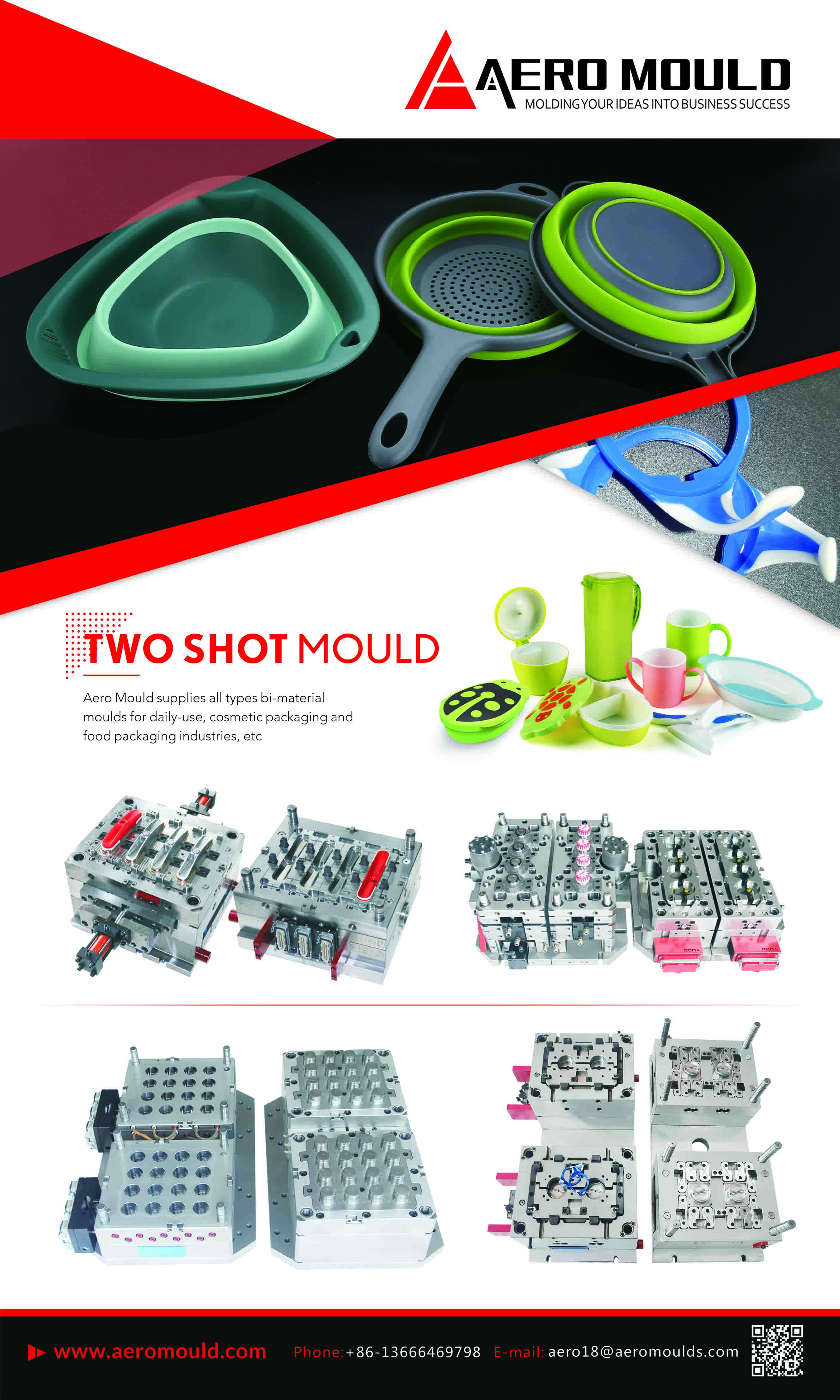 bi-material mold maker